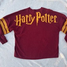 Harry Potter Jersey Long Sleeve Shirt Wizarding World Sz Large Universal Epic