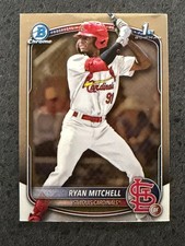 2025 Bowman Draft 1st Bowman Chrome #BDC-77 Ryan Mitchell, St. Louis Cardinals