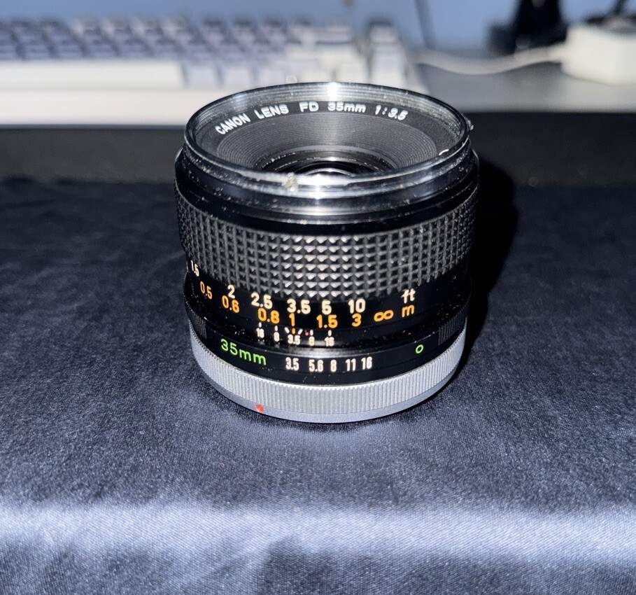 Canon 35mm f/3.5 FD Lens | eBay