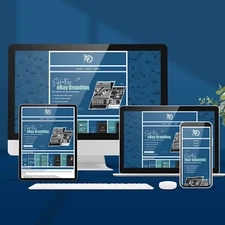 Custom eBay Store Design, HTML Listing Template & Logo Package - Responsive 2025
