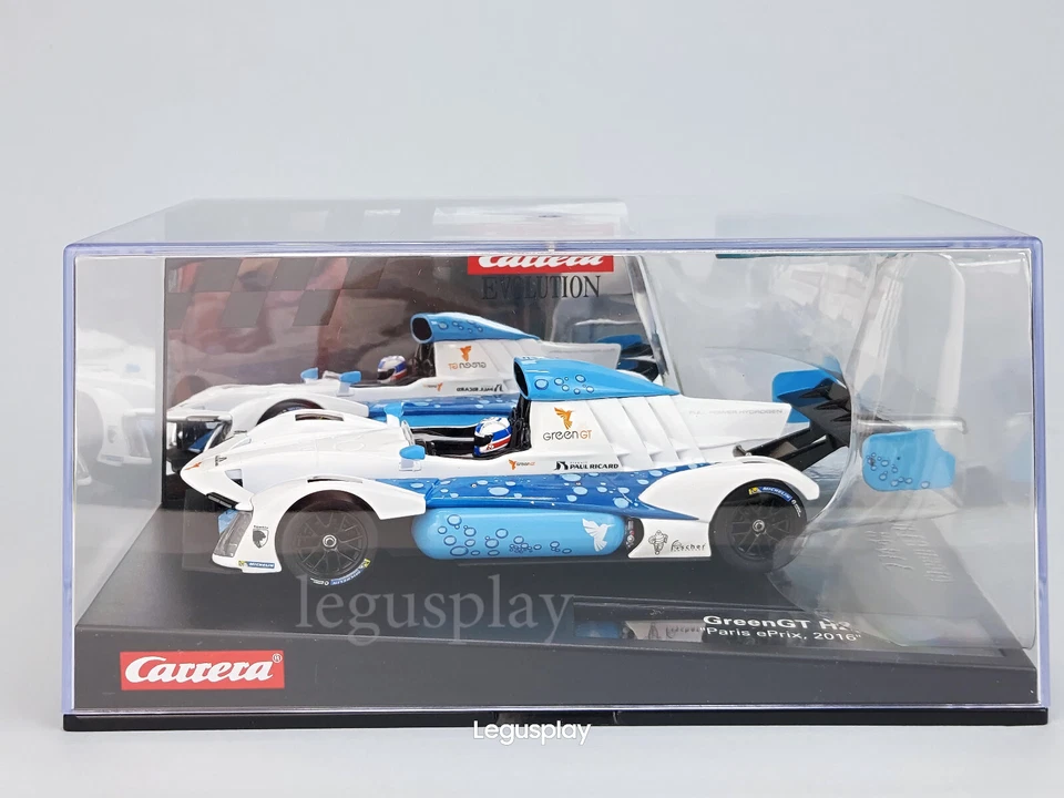 Coche Ranura Carrera Evolution 27517 Verde GT H2 Paris Eprix 2016 "Paul Ricard" Foto 4 de 4