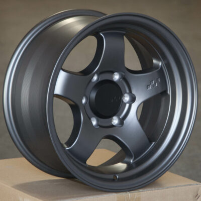 4 CIRCUIT HAYFORD 17X8.5 6X139.7 GUN METAL WHEELS RIMS OVERLANDING SPUN FORGED