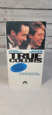RARE PROMO/DEMO/SCREENER -True Colors (VHS, 1991) John Cusack