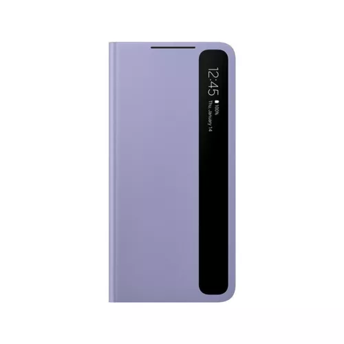 Per Samsung S21/S21+S21U Smart View Cover Custodia in pelle con ribalta a specchio - Foto 2 di 5