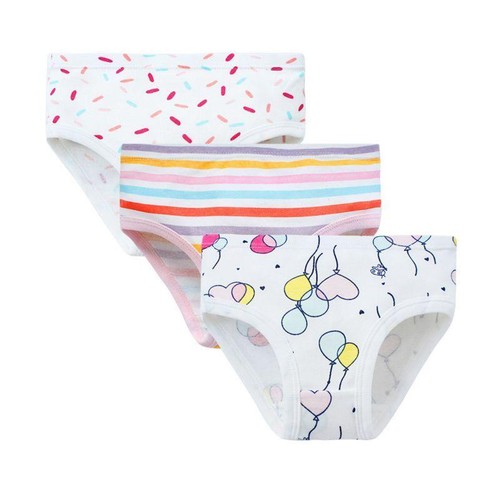 3 P Ropa Interior Para Niñas Ninas Panties Pantaletas De Algodon Bragas Calzones - Picture 24 of 29