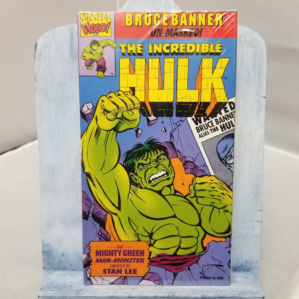 Amazing Spider-Man Dr. Doom Master of the World The Incredible Hulk VHS, 1991 - Image 2 of 4