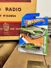 New in box Hot Wheels Treasure Hunt Tucker Torpedo 1/15 signed by Tucker family!