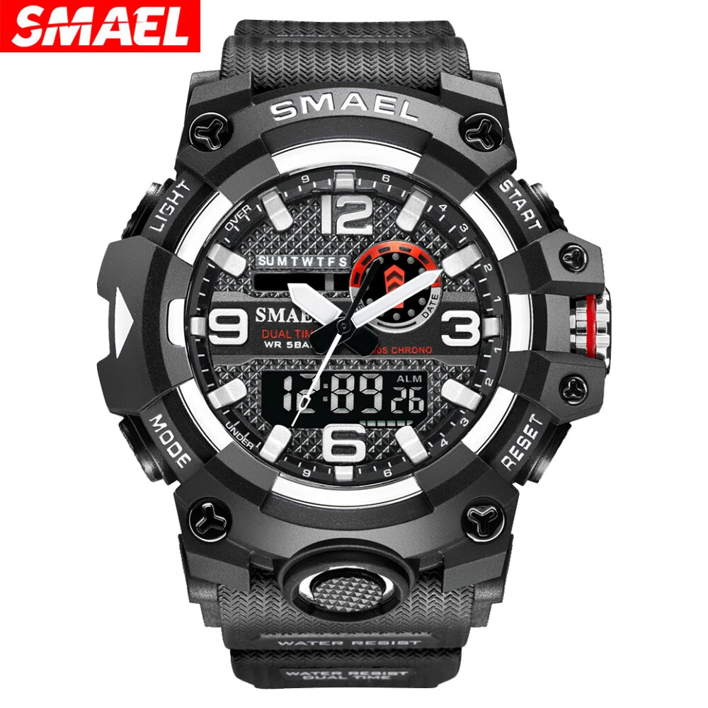 SMAEL 8035 Digital Tactical Men’s Multifunctional Night Watch