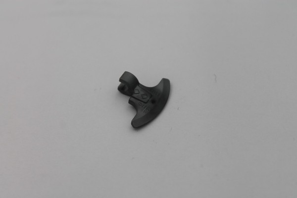Lego Minifig 2X Axt Waffe Beil Axe Head Weapon 53454 Silber Flat Silver-image