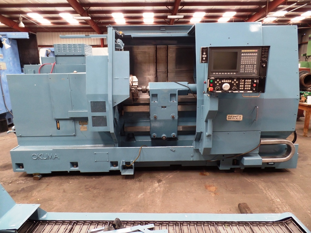 OKUMA LC-40 1SC 2003 CNC LATHE OSP 5000G 18