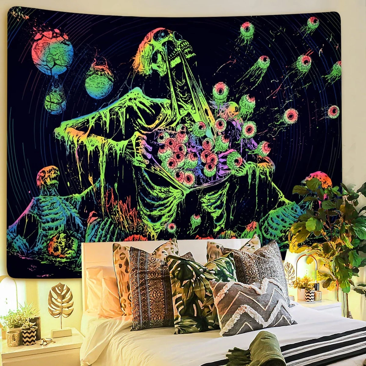 Horror wall tapestry sale