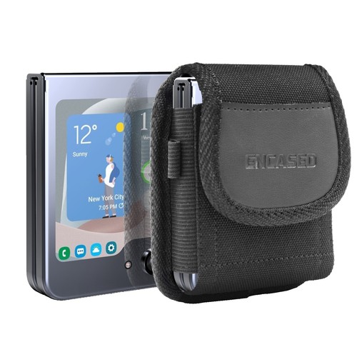 Sacoche De Protection En Néoprène Pour Sony Xperia 10 V - Étui Slim Avec Clip Ceinture - Noir
