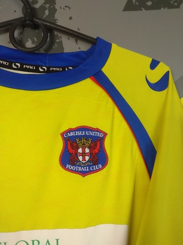 Carlisle United Jersey Away football shirt 2014 2015 Sondico Young Size XL ig93 - Picture 5 of 11