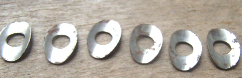 CYCLE SPOKE NIPPLE RIM WASHERS RARE WELL MADE VINTAGE RETRO SPARES