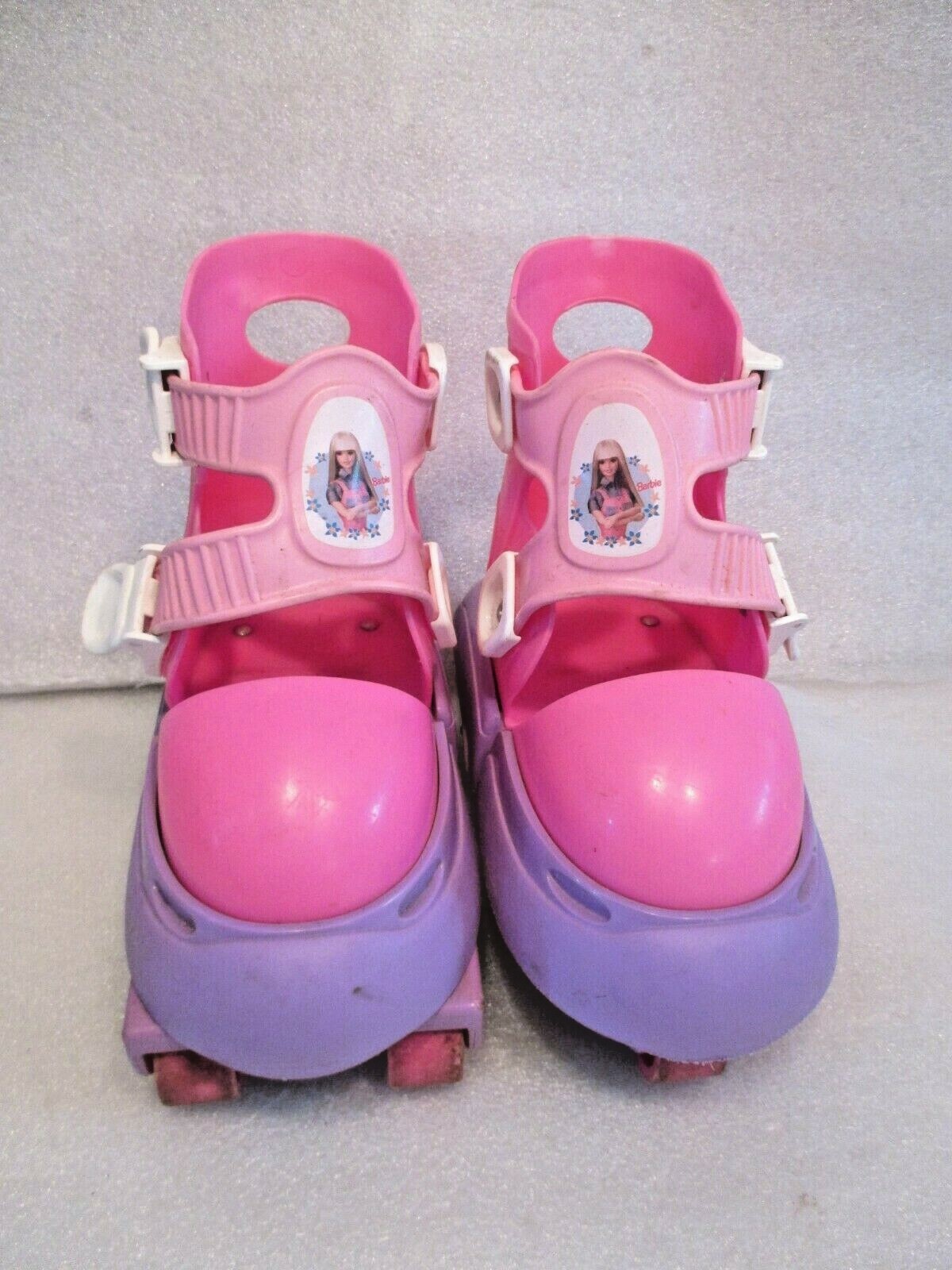 Vintage Barbie Roller Skates Adjustable Inline Skates Size 612 Pink