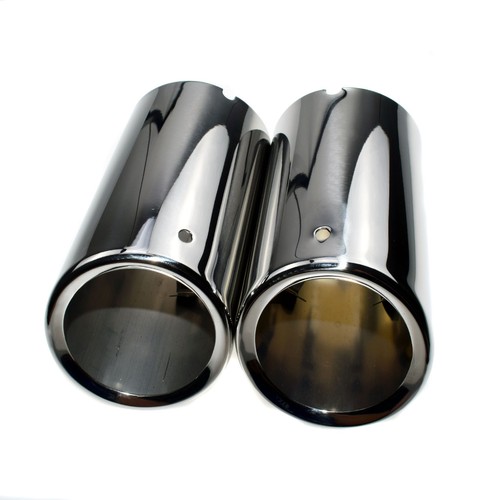 Fit for VW Golf Mk6 Mk7 Estate Stainless Steel Exhaust Tailpipe Trim Tip - Picture 3 of 12