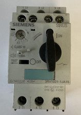 SIEMENS 3RV1021-1JA15 CIRCUIT BREAKER 10A 50/60HZ