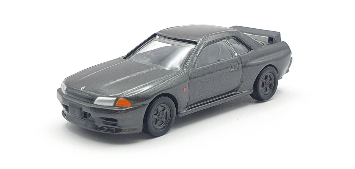 1/72 Bourbon NISSAN SKYLINE GT-R R32 GUNMETAL GREY Initial D