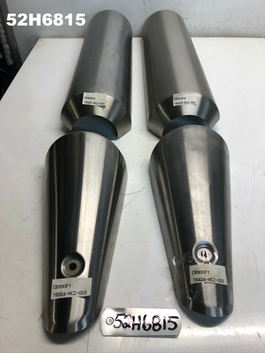 n HONDA CB 900 F4 HORNET 2002 - 2007 RH & LH EXHAUST HEAT