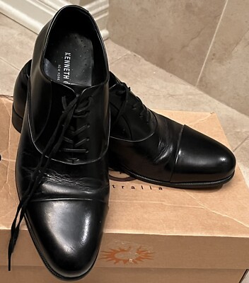 Kenneth Cole Shoes Mens US8.5 Black Leather Chief Council  display picture 1