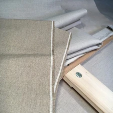 Highest quality raw 15oz Belgian Linen!