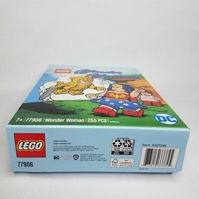 DC FANDOME 2020 EXCLUSIVE WONDER WOMAN LEGO SET 77906 CHEETAH SDCC LIMITED ED.
