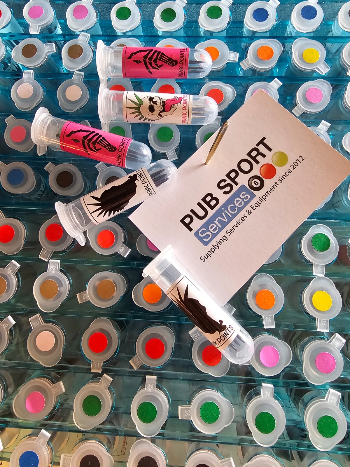 WINMAU FRECCETTE ALETTE DI RICAMBIO TOMAHAWK CONFEZIONE 3 PEZZI - Foto 2