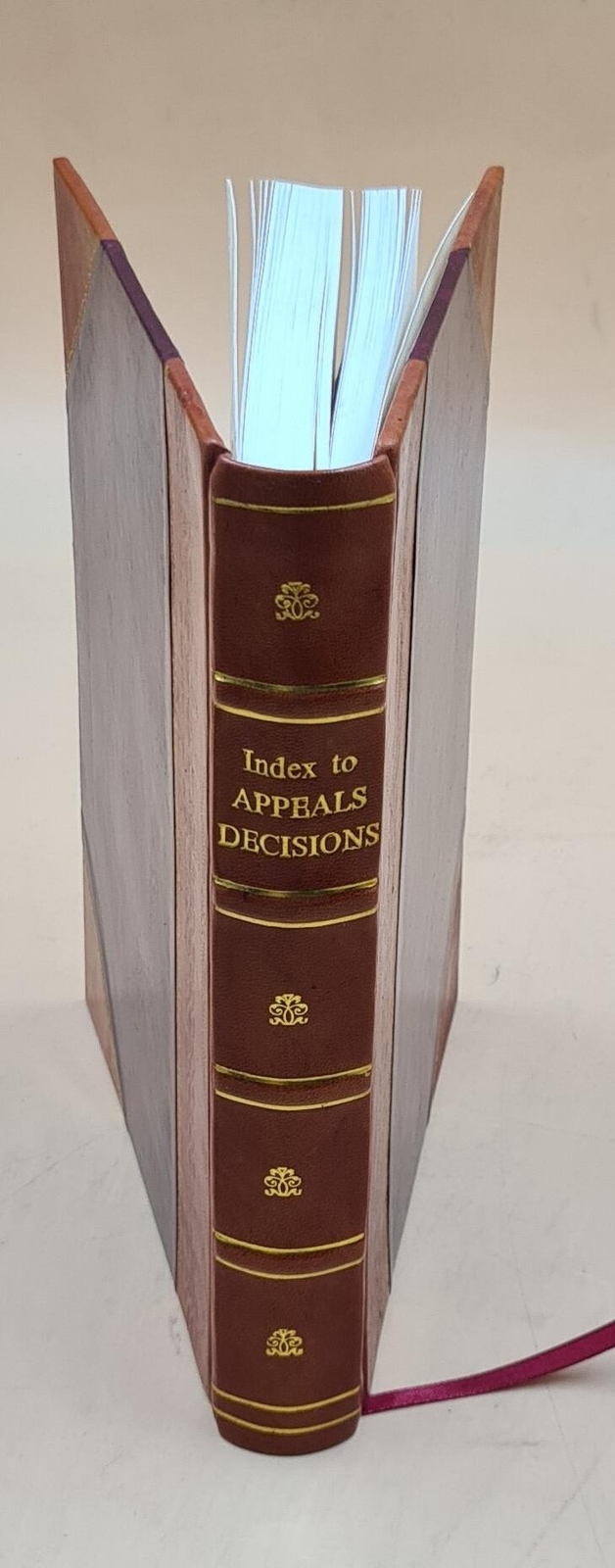Index To Appeals Decisions / Federal Employee Appeals Authority [Leather Bound]