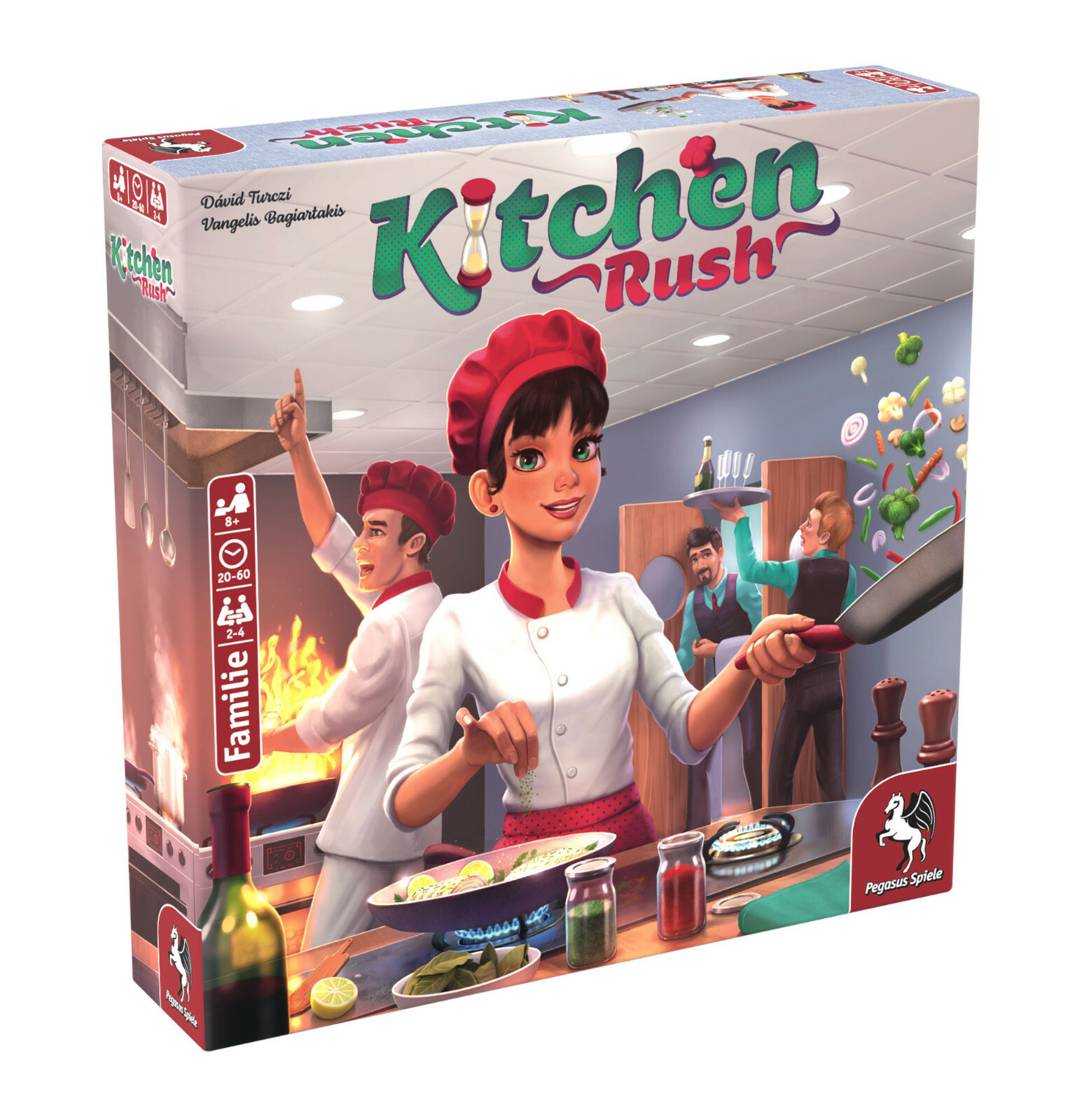 Pegasus Spiele 51223G Kitchen Rush *Empfohlen Spiel Des Jahres 2020* - Bild 9