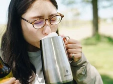 SNOW PEAK JAPAN SHIMO STEIN 700 BEER STAINLESS STEEL (TW-700) - BRAND NEW