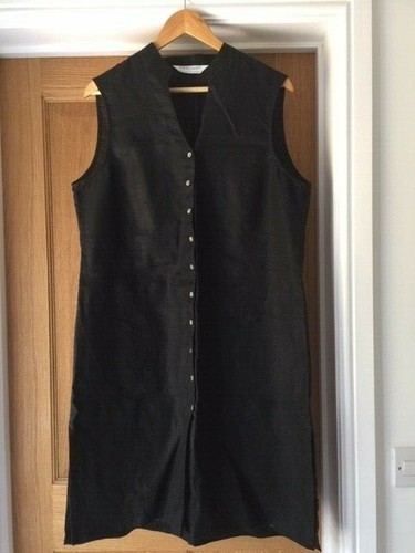 Fine Linen Dress - Button through XL | eBay