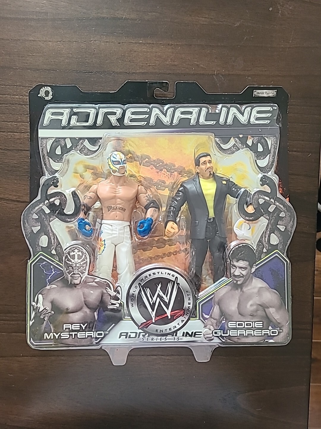 WWE Jakks 2 Pack Eddie Guerrero & Rey Mysterio Adrenaline Series Figures