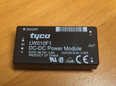 Tyco / Lucent LW010F1 Isolated DC/DC Converter (1pc = 1 lot)
