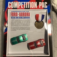 Mega G HO slot car 1966 Mustang Competition Pac - NEW Collection Set