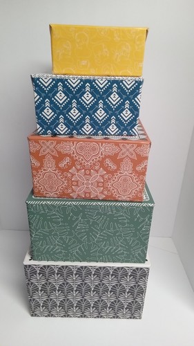 Nesting Stacking Storage Boxs set of 5 - 第 8/10 張圖片