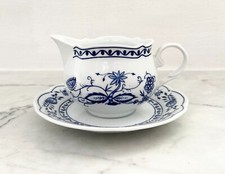 Triptis Porzellan Sauciere Soßenterrine Zwiebelmuster