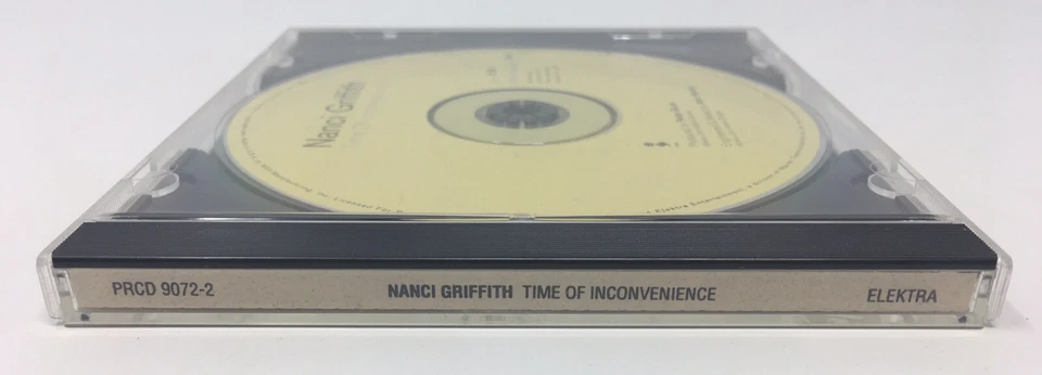 NANCI GRIFFITH “Time Of Inconvenience” Promo CD Single Nanci Griffith Estate - Image 3 of 4