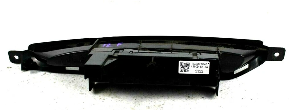 2012-13 Subaru Forester Conjunto de Relógio Multi Display OEM P/N 85261FG040 - Imagem 3 de 4