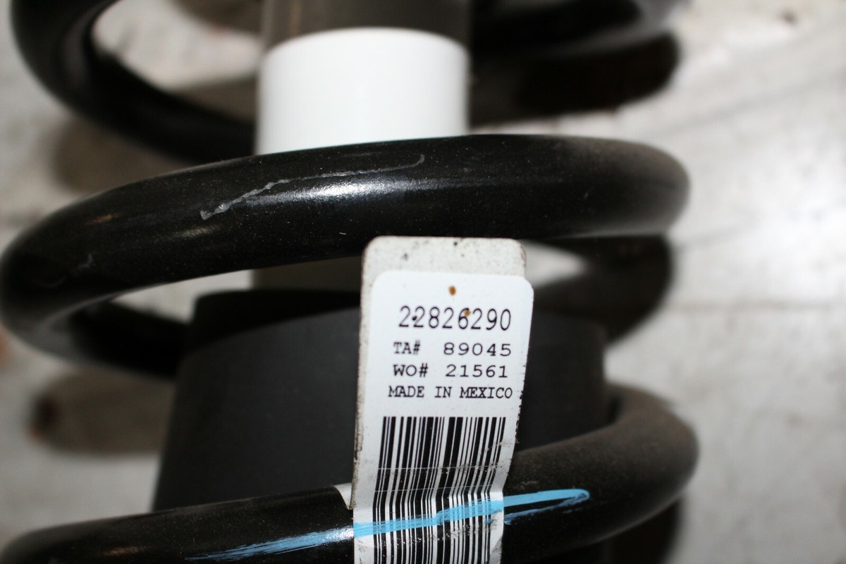 GM OEM Front Suspension Shock and Coil Spring AA6L 22826290