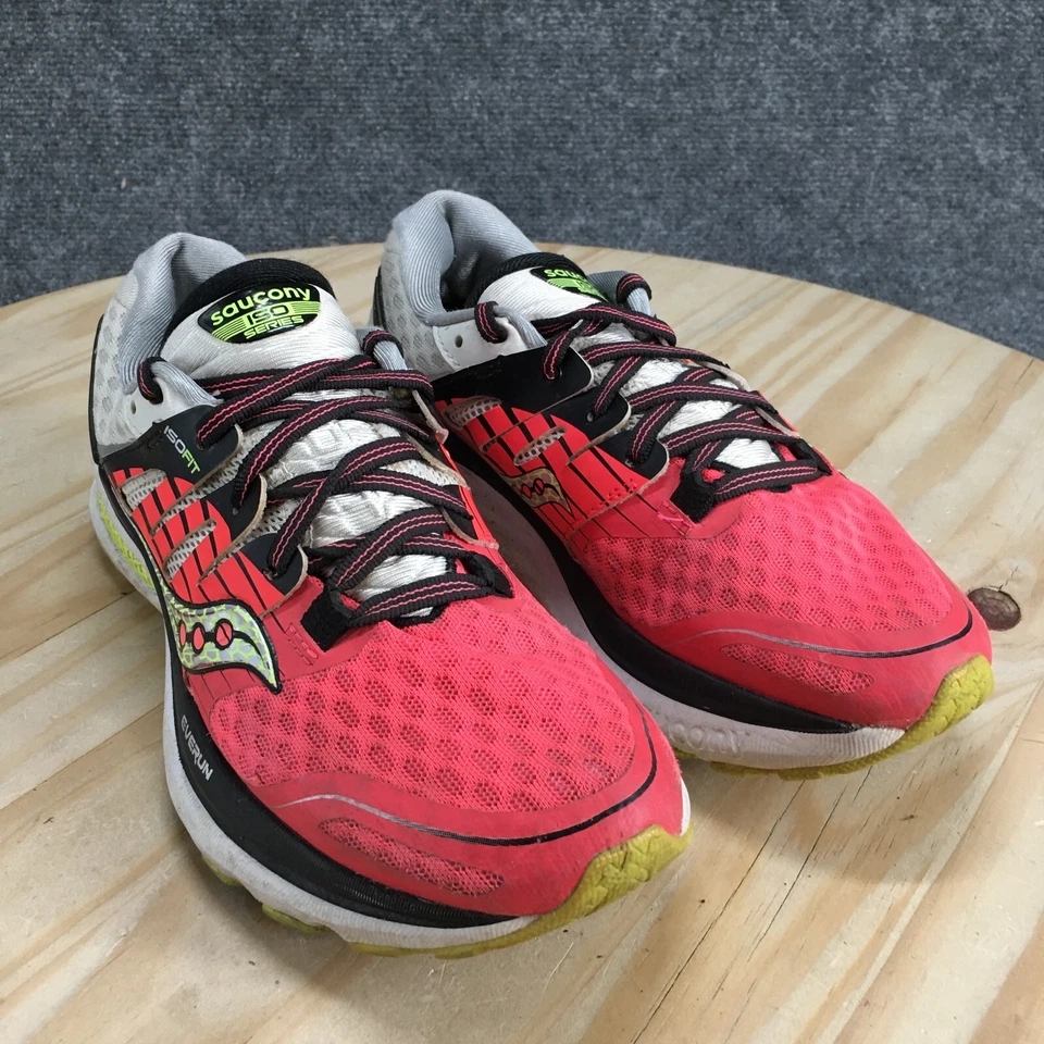 Saucony Zapatos Mujer 7 Triumph ISO 2 Tenis para Correr S16290-3 Rosa Multicolor Foto 3 de 4