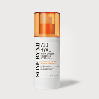 SOME BY MI (SOMEBYMI) V10 Hyal Hydra Capsule Sunscreen 40mL SPF50+ PA++++