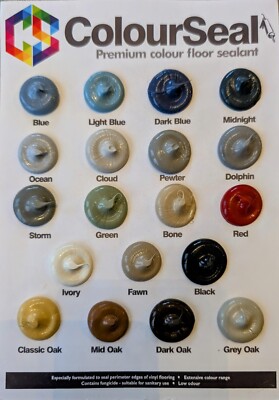 Colourseal Coloured Flooring Sealant Available in 19 colours | eBay UK