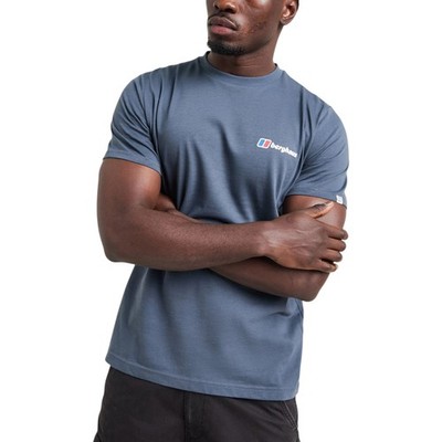 Berghaus Herren T-Shirt Pinnacle Point Mountain Fade Back Graphic Baumwolle
