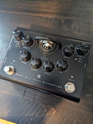 Blackstar Dept 10 Dual Distortion Pedal w/ Power Supply Barely Used