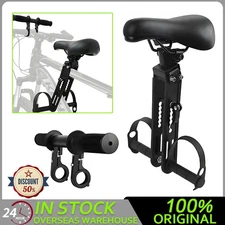 Bike Front Mounted Child Seat Kids Top Tube Bicycle Detachable Child Armrest