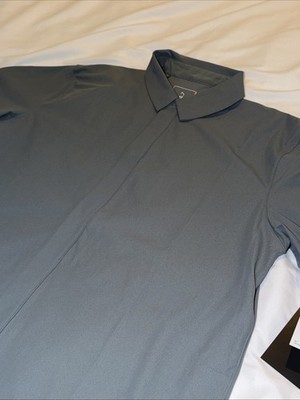 Nike 24.7 Men s Training Shirt HQ6958-084 Gray Short Sleeve Top M NWT