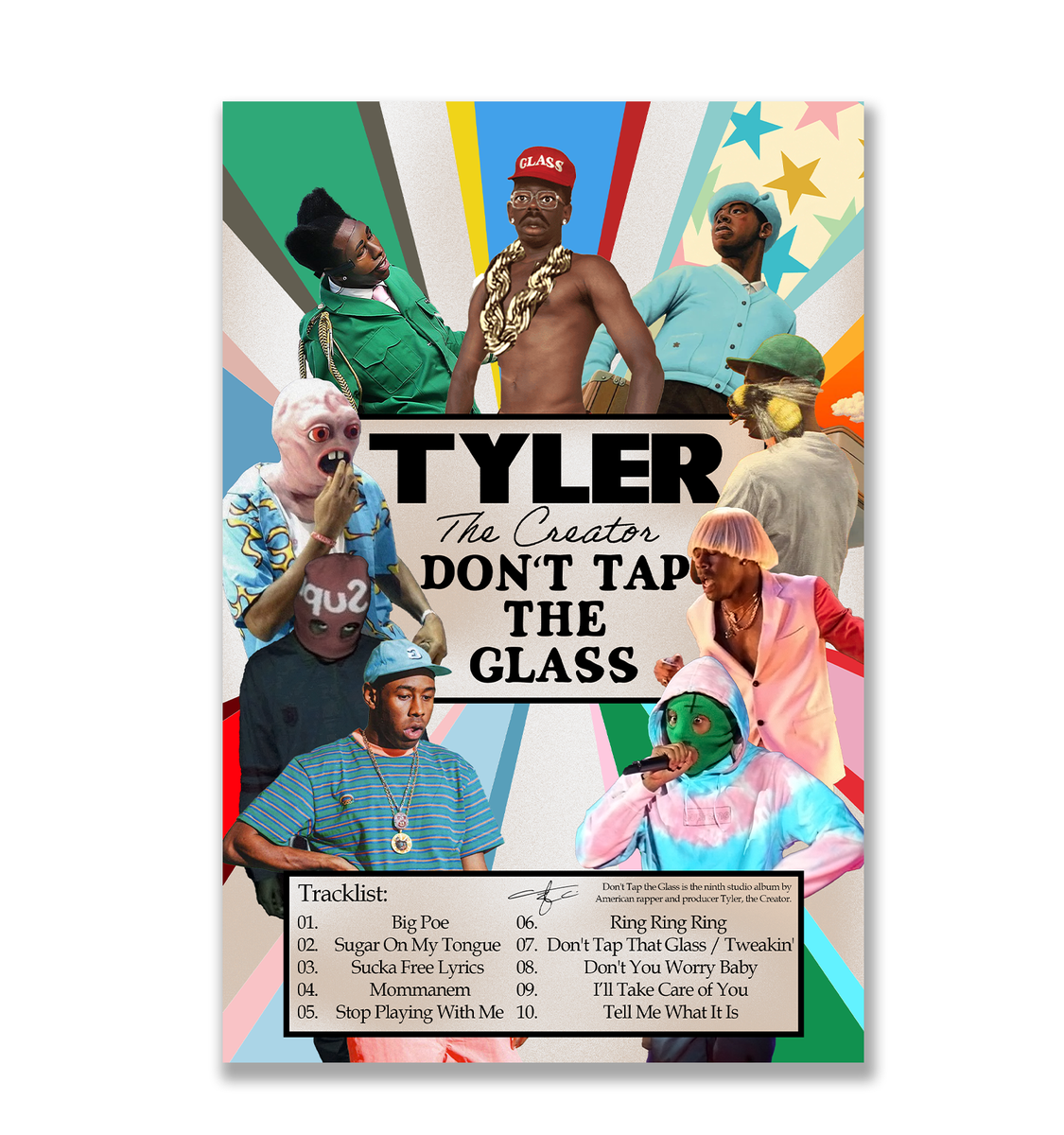 Tyler The Creator Don't tap the glassXXL Tyler, the Creator - Don