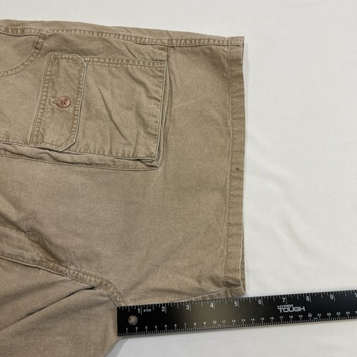 Vintage Banana Republic Shorts Men's 38 Beige Safari Cargo Travel 80s Preppy - Imagen 9 de 11