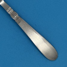 NASCO KAREN GLOSSY STAINLESS FLATWARE BANDS ON HEEL ROUND TIP JAPAN - CHOICE