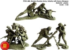 New Release PUBLIUS Special Forces Heavy Weapons with Crew 1:32 Soft plastic